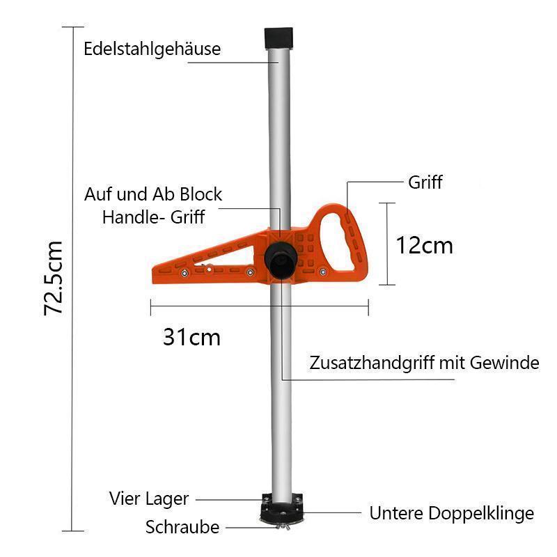 Lisslune | Cutting tool for drywall with double blade