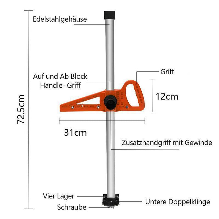 Lisslune | Cutting tool for drywall with double blade