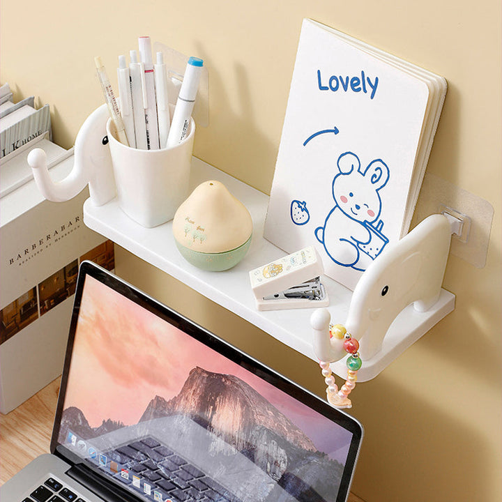 Lisslune | Multifunctional Elephant-Shaped Storage Shelf