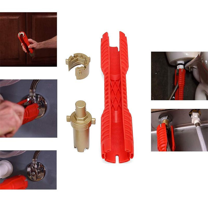 Lisslune | Multifunctional Pipe Wrench, Tool For Bathroom