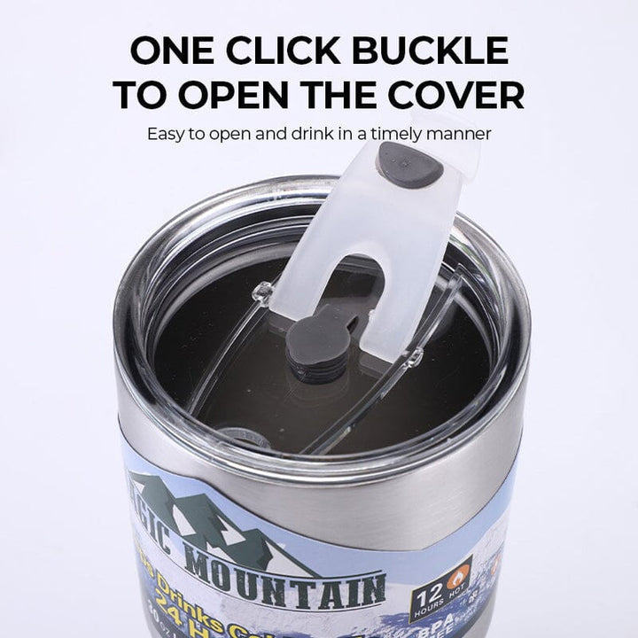 Lisslune | Car Mug 304 Stainless Steel Thermos Flask