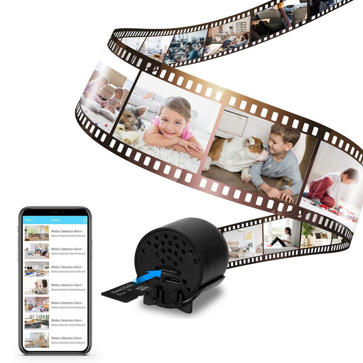 Lisslune | Wireless Mini-Wifi Indoor Home Security Camera