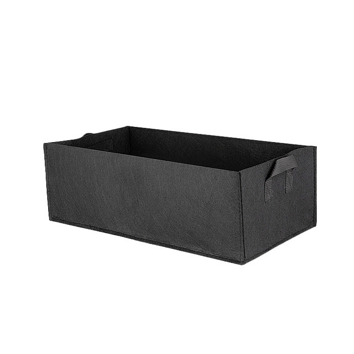 Lisslune | Foldable storage box made of felt for plants with handles