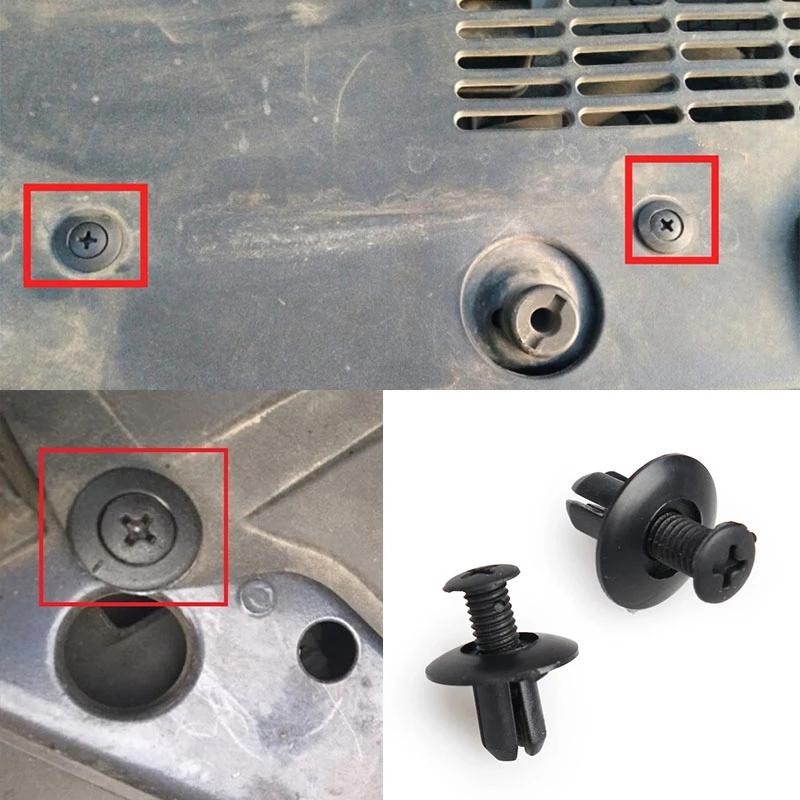 Lisslune | Universal Car Plastic Fender Fastening Clips (150 Pieces)