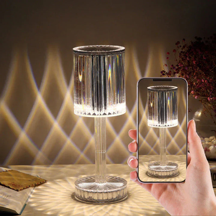 Lisslune | Dimmable Crystal Table Lamp With Modern Design