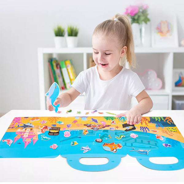 Lisslune | Portable Educational Jelly Book