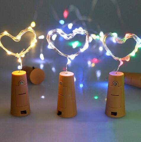 Lisslune | LED fairy lights for bottles – decorative lights with wire for creative lighting and DIY projects