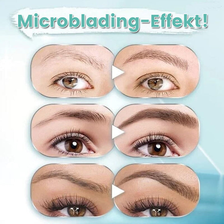 Lisslune | Waterproof 3D eyebrow pencil with 4 fork tips