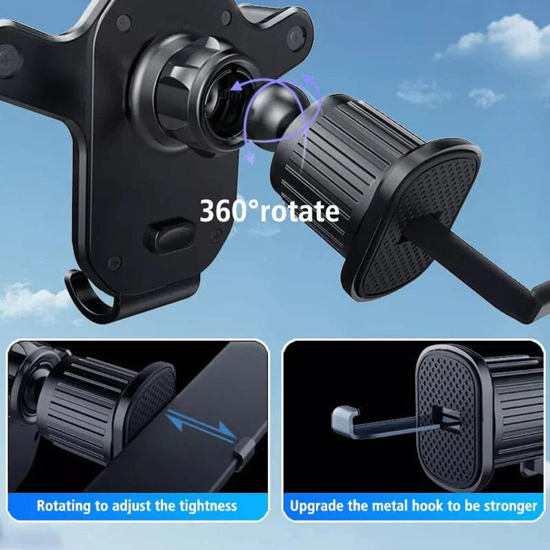 Lisslune | Hook Mount Car Phone Holder