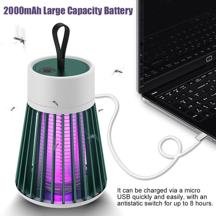 Lisslune | USB rechargeable mosquito and fly trap lamp