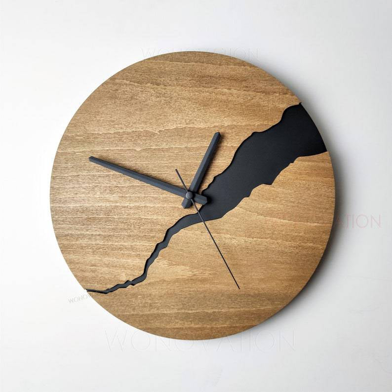 Lisslune | Luxury Wood Wall Clock - Timeless Design for Every Interior