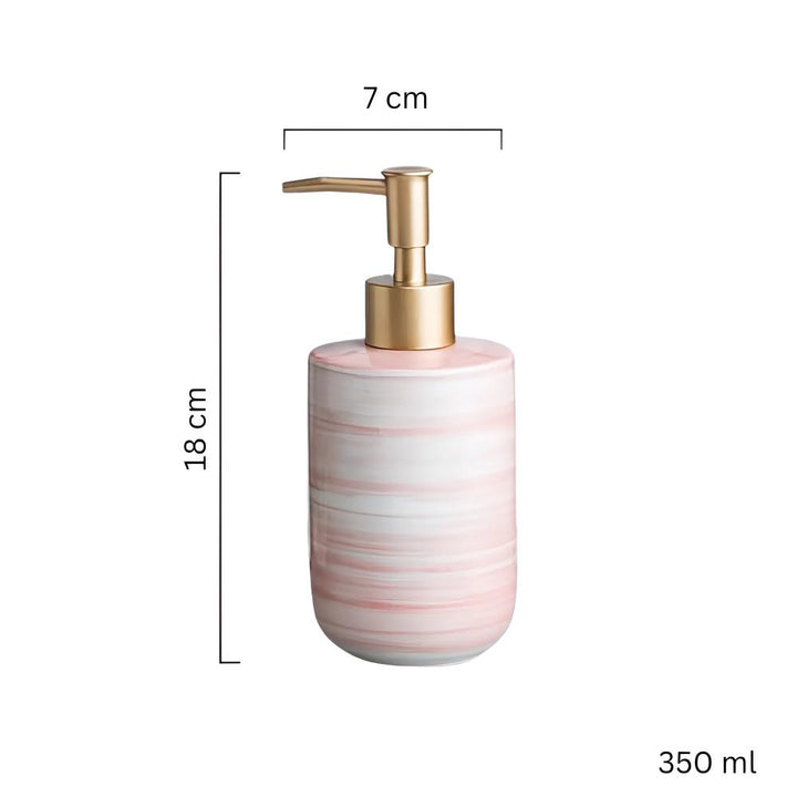 Lisslune | Marble Ceramic Soap Dispenser