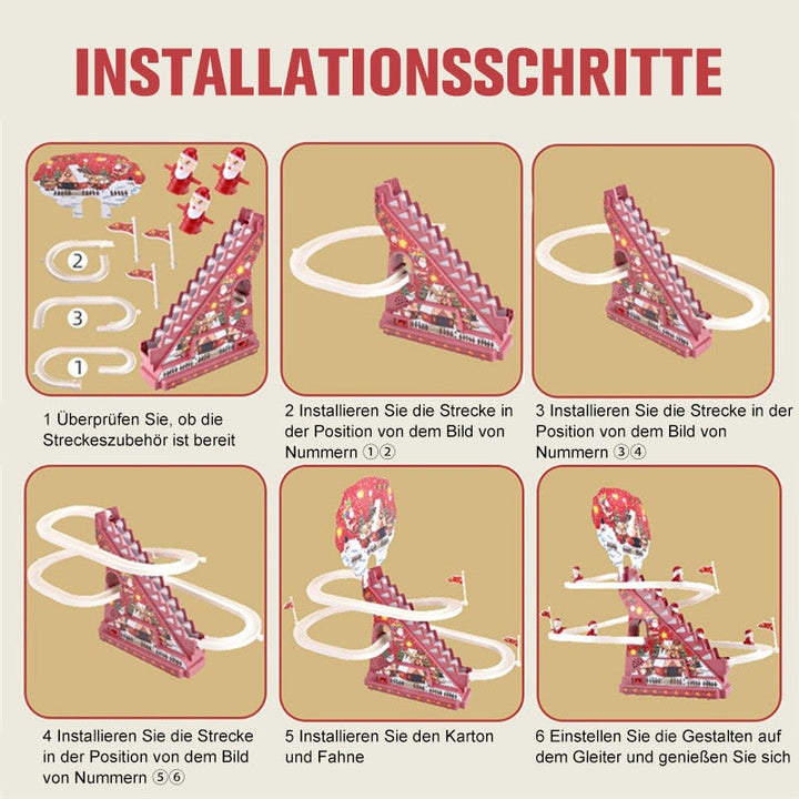 Lisslune | Santa Claus electric and slide-gliding toy
