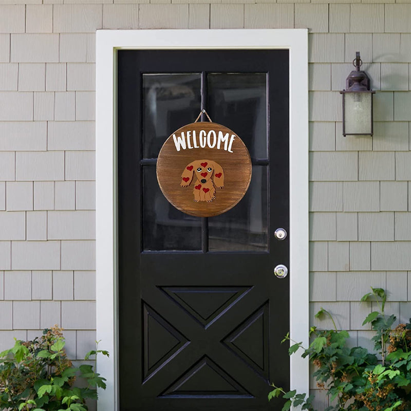 Lisslune | Dachshund door hanging decoration