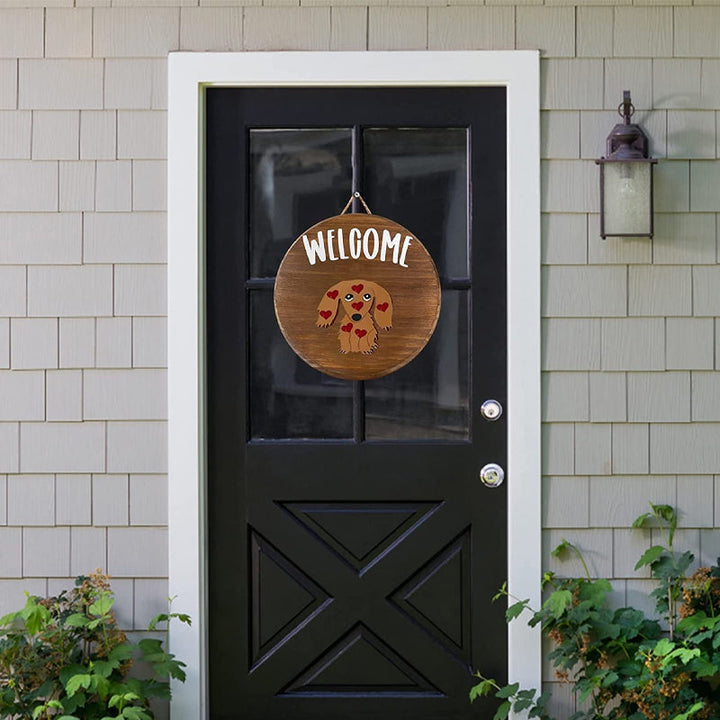 Lisslune | Dachshund door hanging decoration