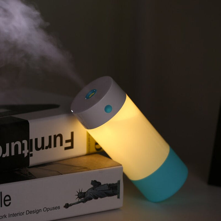 Lisslune | Ultrasonic Air Humidifier with light for Home and Car