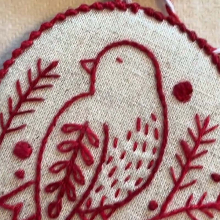 Lisslune | Hand embroidery set for Christmas decoration