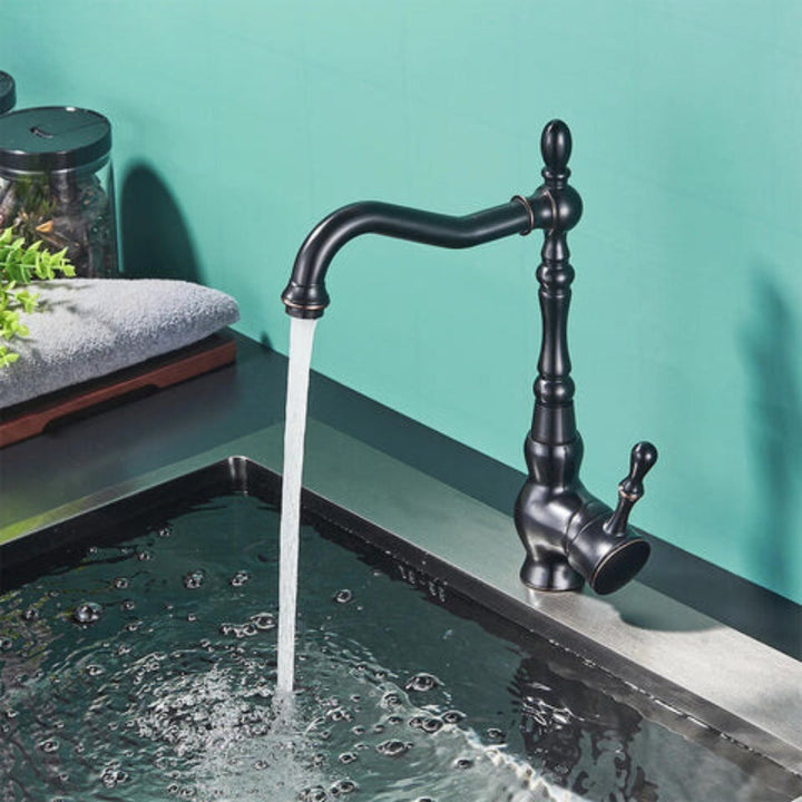 Lisslune | VintageStyle - Single Handle Kitchen Faucet