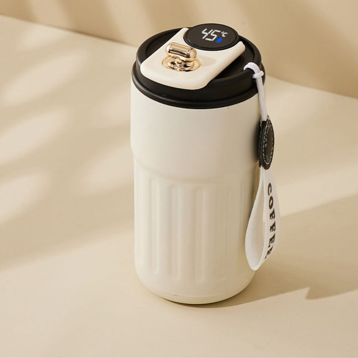 Lisslune | Stainless Steel Coffee Mug with LED Temperature Display 450 ML