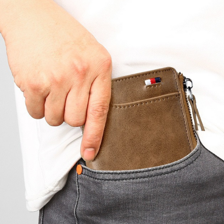 Lisslune | WalletPro – Men’s Genuine Leather RFID Anti-Theft Wallet