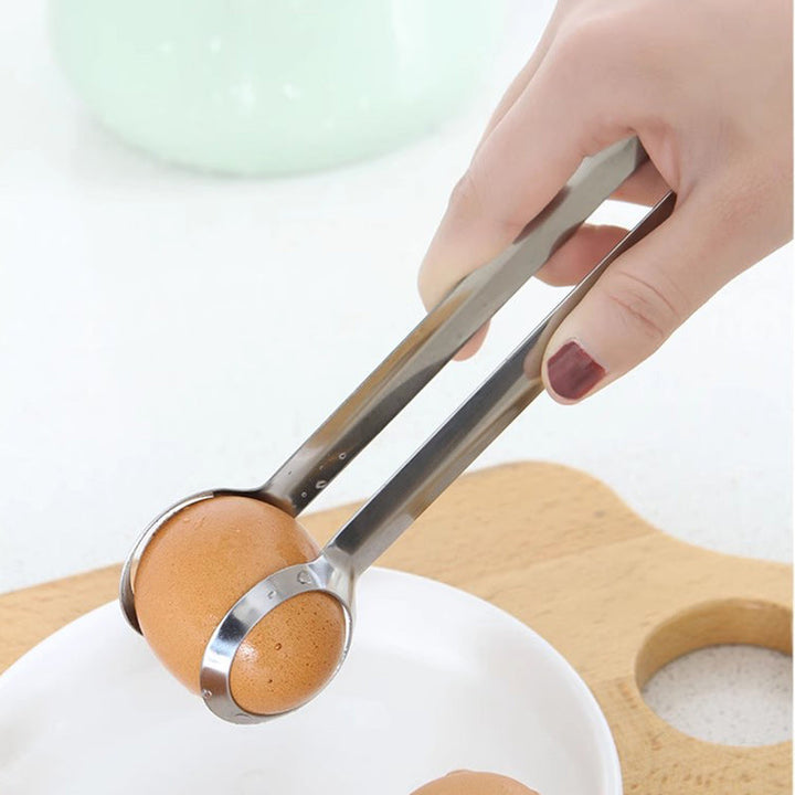 Lisslune | Stainless Steel Extended Egg Clip - Practical Kitchen Tool