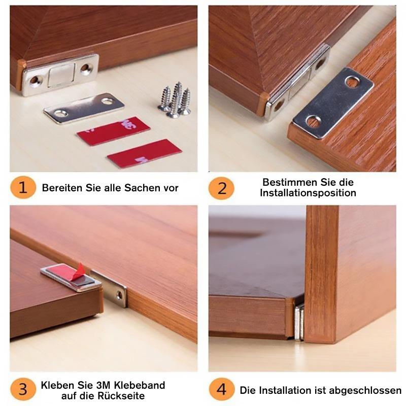 Lisslune | Hole-free magnetic door closer