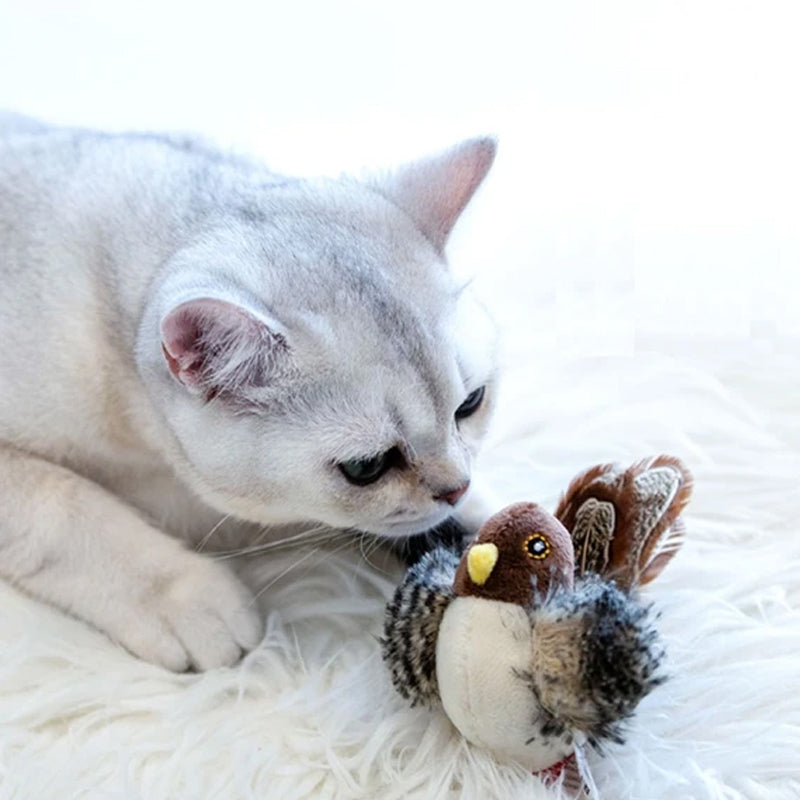 Lisslune | Interactive chirping cat toy