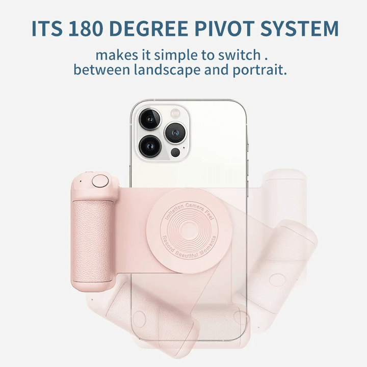 Lisslune | Magnetic Camera Grip Bluetooth Mount
