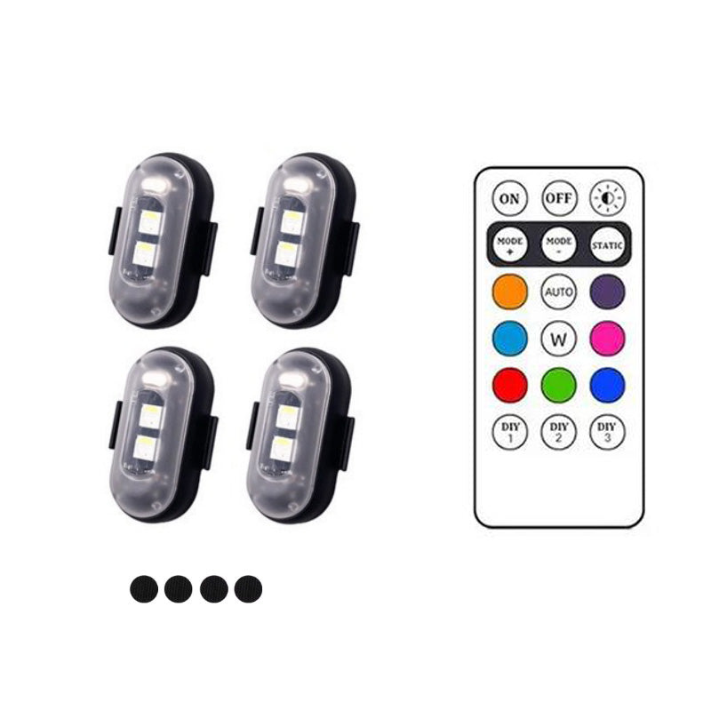 Lisslune | Wireless Remote Controlled Aircraft Lights + Remote Control
