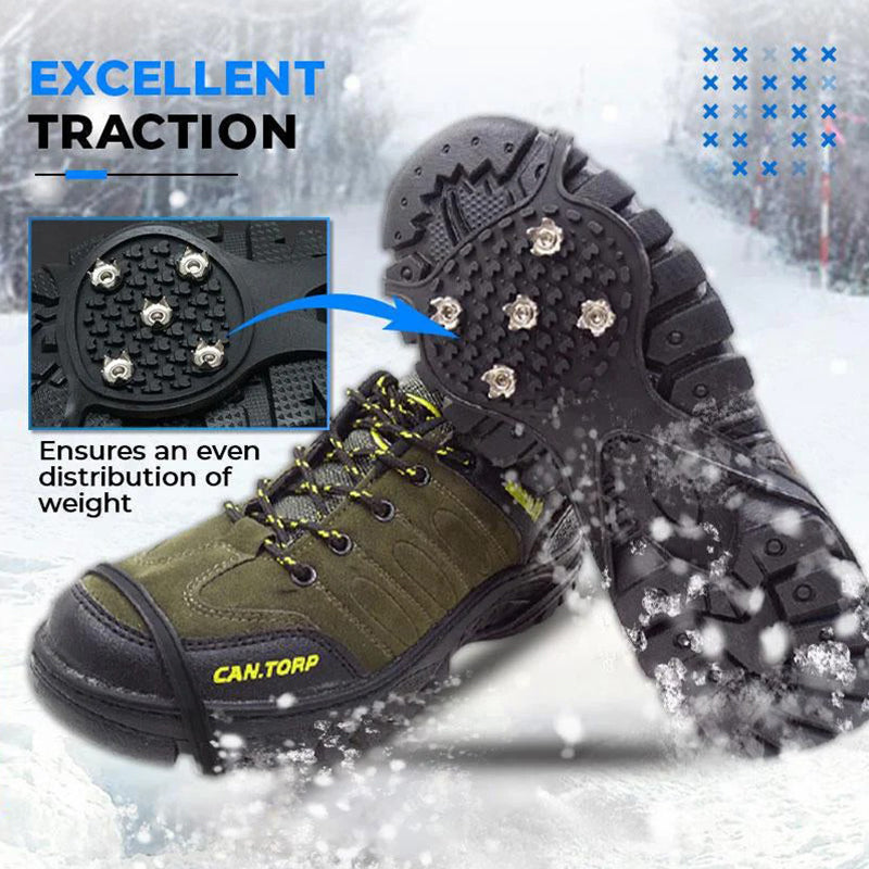 Lisslune | Traction Cleats Ice Snow Grippers Non-Slip Silicone