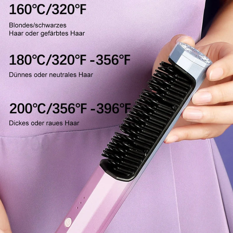 Lisslune | Wireless Hair Straightener