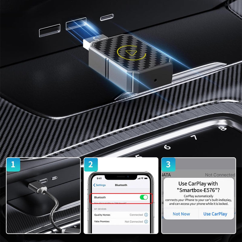 Lisslune | Mini Wireless CarPlay Adapter