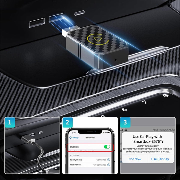 Lisslune | Mini Wireless CarPlay Adapter