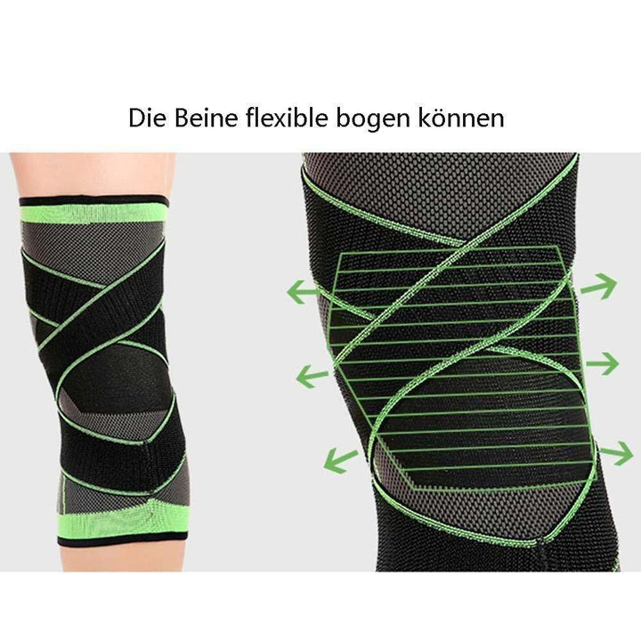 Lisslune | 3D Design Knee Support with Adjustable Breathable Knee Brace