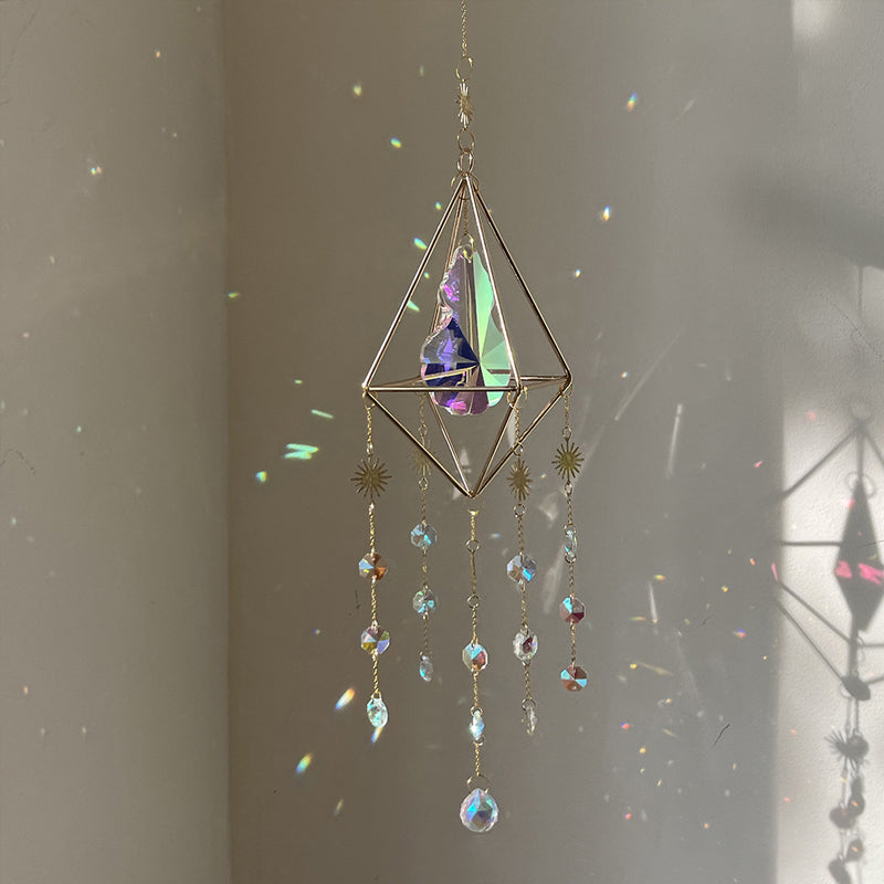 Lisslune | Geometric prism sun catcher
