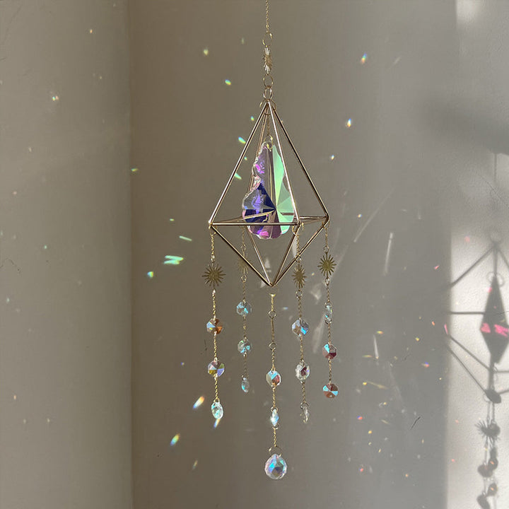 Lisslune | Geometric prism sun catcher