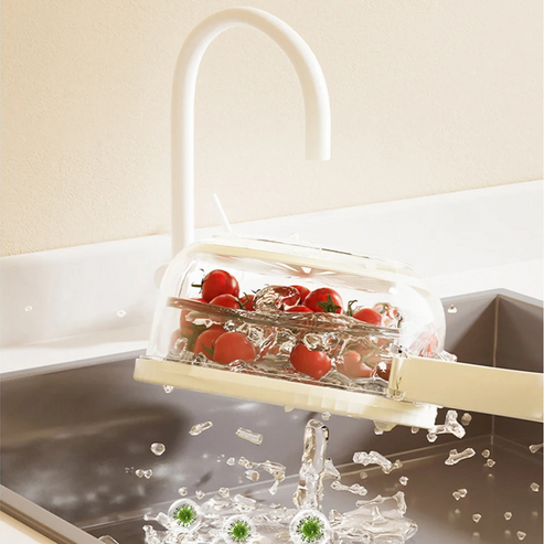 Lisslune | Cleava - 2-in-1 Drain Bowl for Easy Cleaning