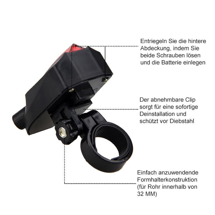 Lisslune | Bicycle Laser Projection Taillight
