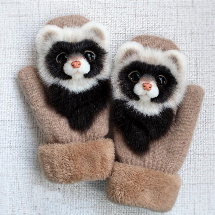 Lisslune | Cute Winter Animal Gloves