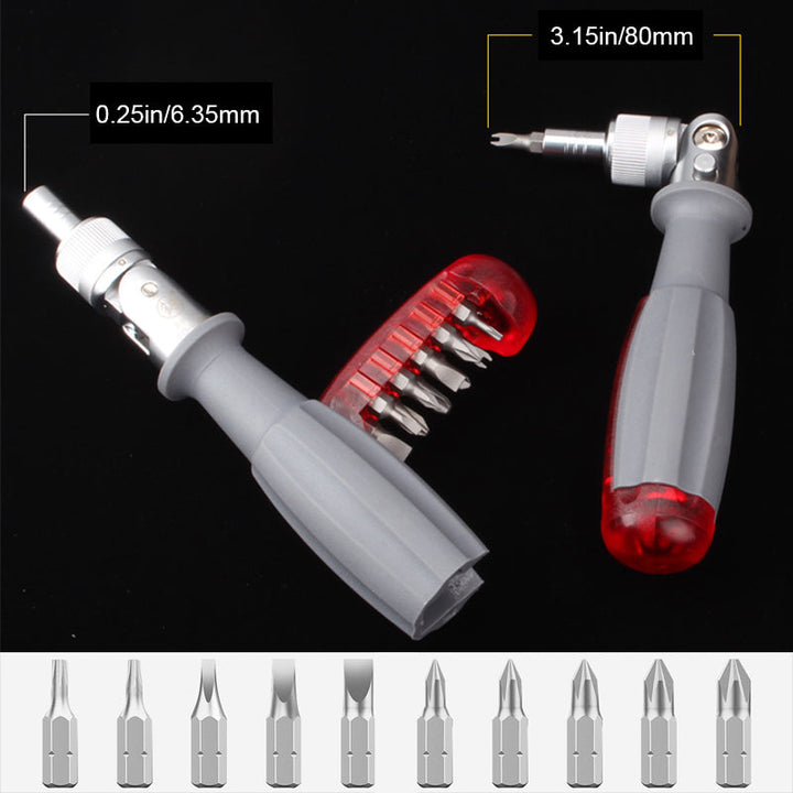 Lisslune | Multi-Angle Ratchet Screwdriver Set