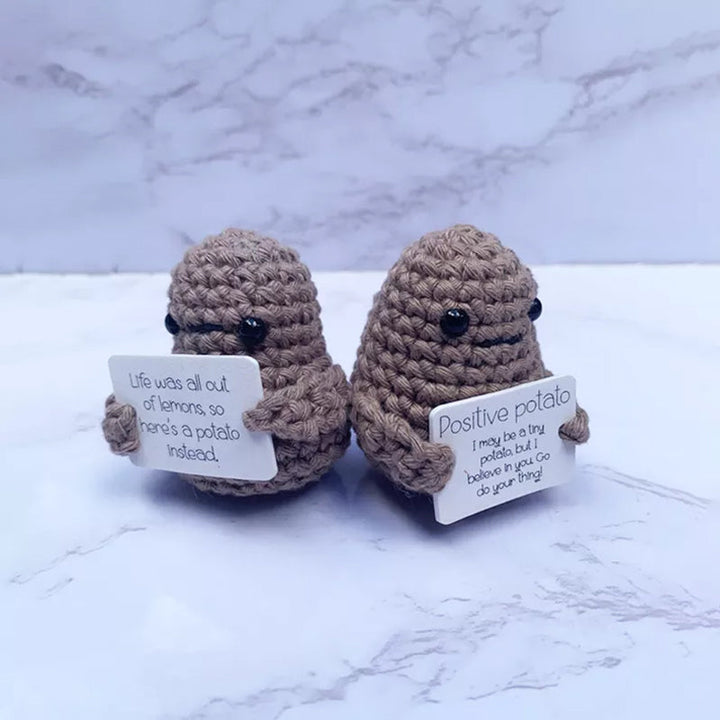 Lisslune | Funny Gift - Knitted Positive Potato