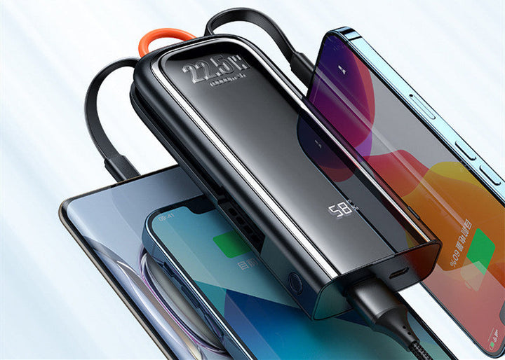 Lisslune | 2-In-1 10000mAh Digital Display Fast Charging Power Bank