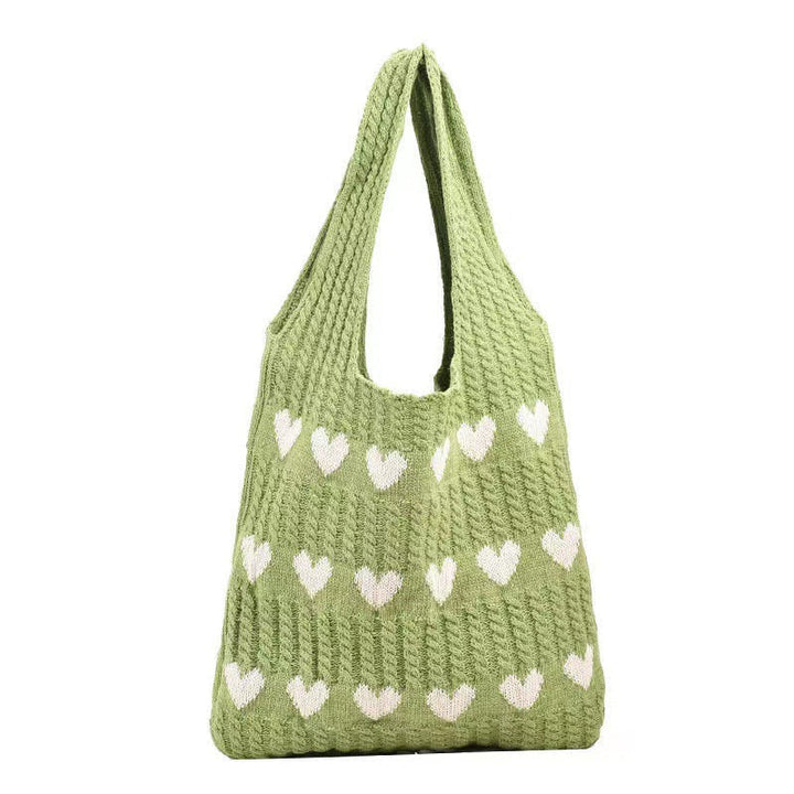 Lisslune | Knit Love Tote Bag