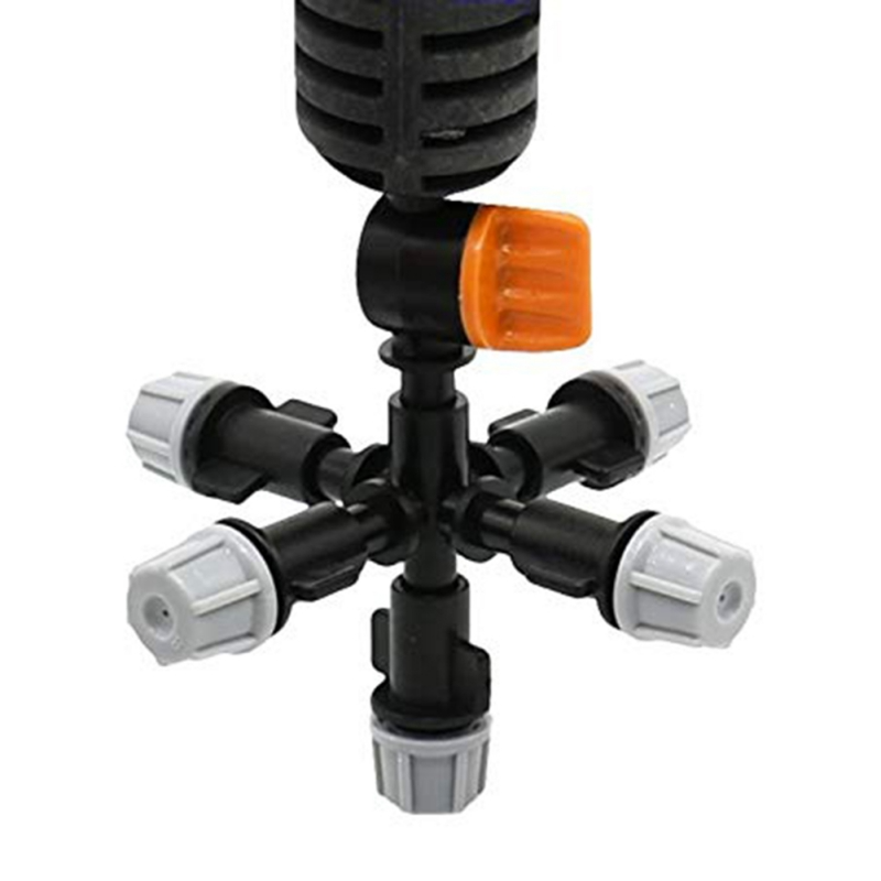 Lisslune | Rotatable Spray Nozzle with Multiple Spray Heads – Adjustable Irrigation for Garden Plants