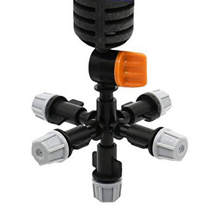 Lisslune | Rotatable Spray Nozzle with Multiple Spray Heads – Adjustable Irrigation for Garden Plants