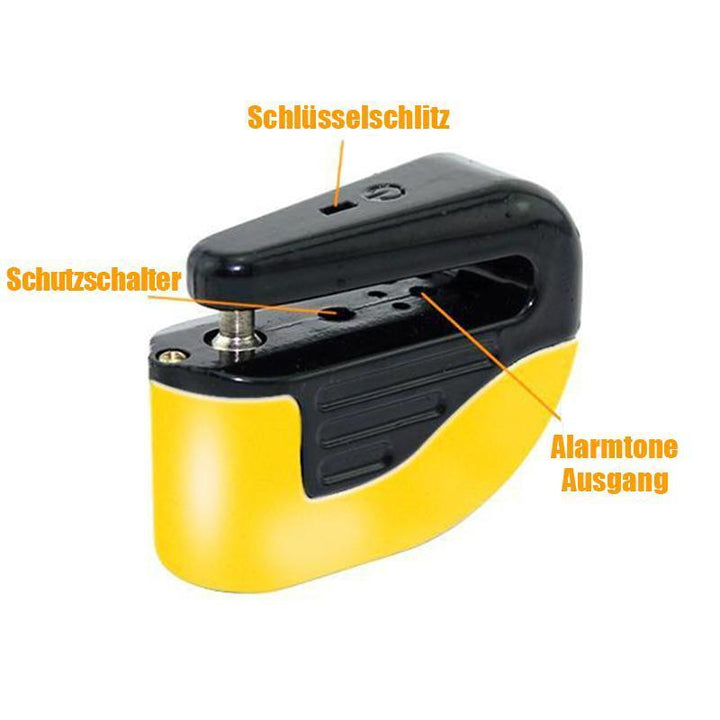 Lisslune | Disc brake lock alarm for motorcycle and bicycle