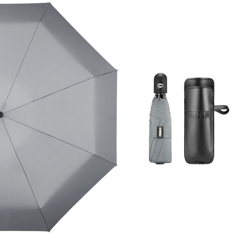Lisslune | Super Portable Auto Open/Close Windproof Umbrella with 12 Ribs, 5-Fold & Ergonomic Handle