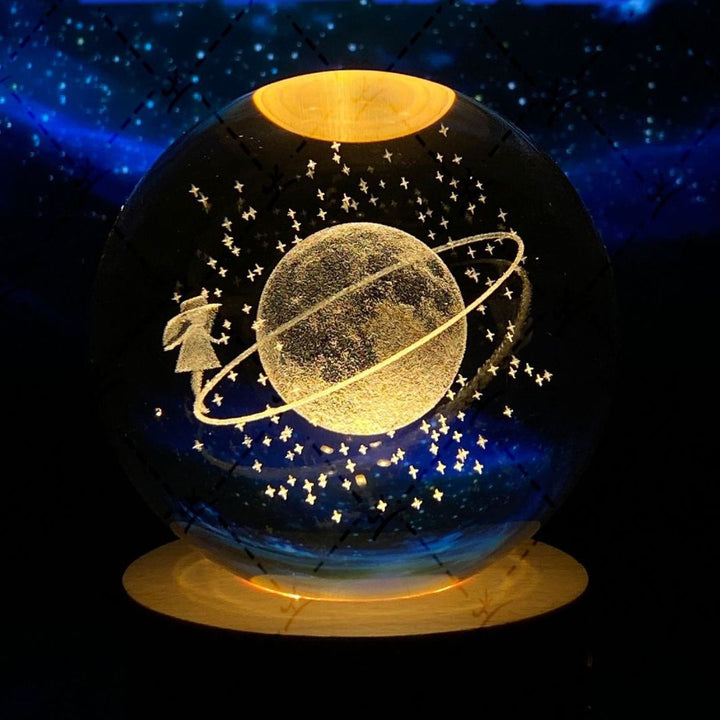 Lisslune | Glowing Moon Crystal Ball
