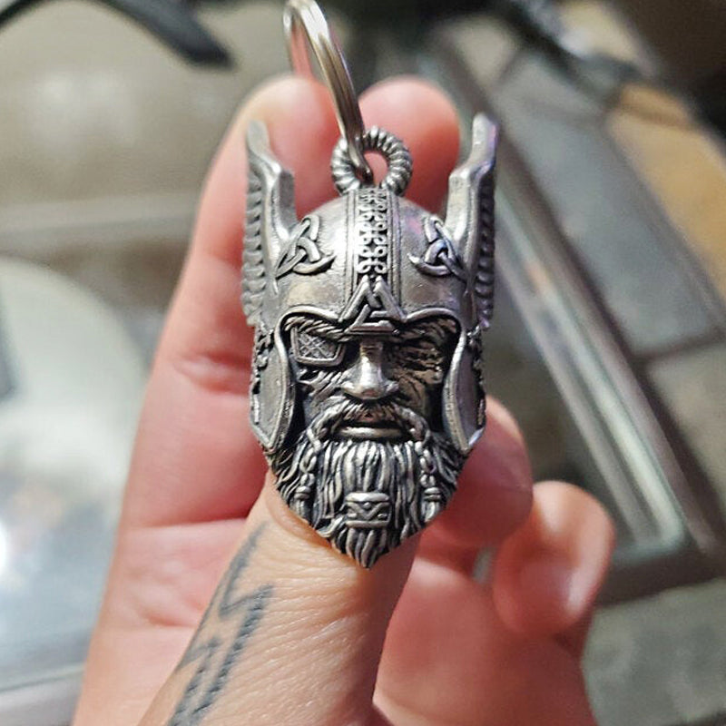 Lisslune | Viking God Guardian Ride Bell Keychain