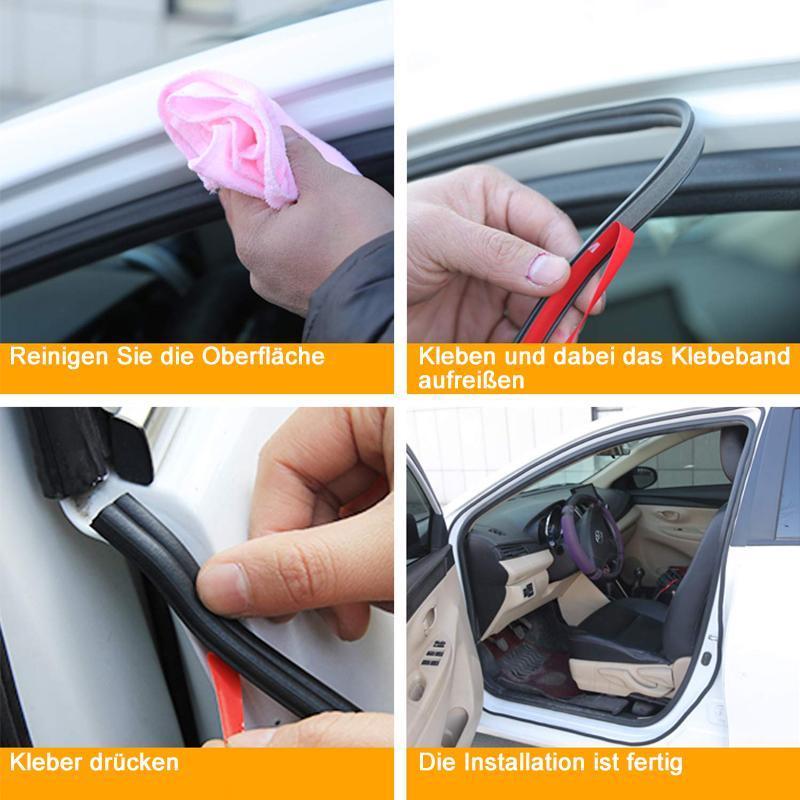Lisslune | Car door sealing strip for edge protection, noise reduction, dustproof